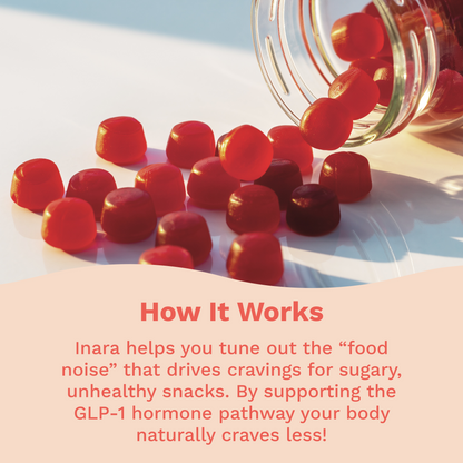 Inara GLP-1 Raspberry Gummies