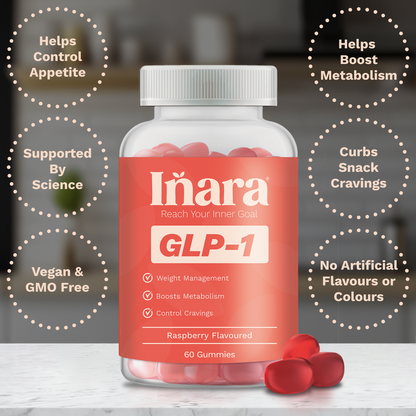 Inara GLP-1 Raspberry Gummies
